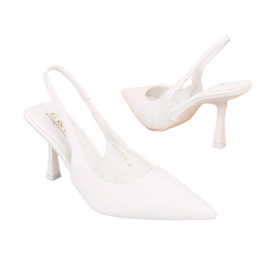 Туфли женские на лето GUOQISONG G&S спандекс белые MS36072-8 Туфли женские на лето GUOQISONG G&S спандекс белые MS36072-8