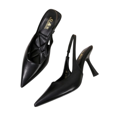 Туфли женские на лето GUOQISONG G&S искусственная кожа черные MS36072-7 Туфли женские на лето GUOQISONG G&S искусственная кожа черные MS36072-7