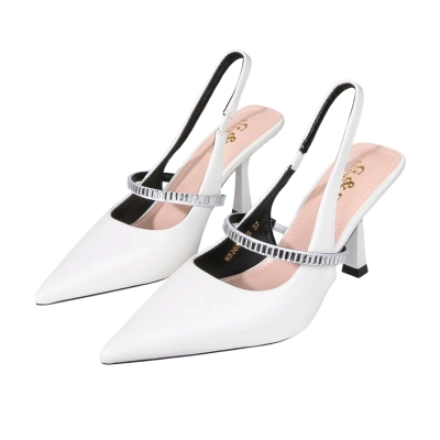 Туфли женские на лето GUOQISONG G&S искусственная кожа белые MS36072-B Туфли женские на лето GUOQISONG G&S искусственная кожа белые MS36072-B