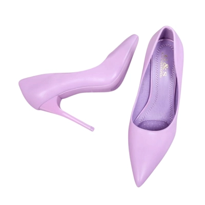 Туфли женские лодочки GUOQISONG G&S искусственная кожа сиреневые 5053 Туфли женские лодочки GUOQISONG G&S искусственная кожа сиреневые 5053