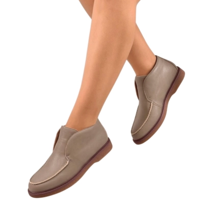 Полуботинки женские SAIVVILA натуральная кожа капучино 7226 Полуботинки женские SAIVVILA натуральная кожа капучино 7226