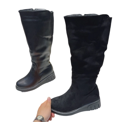 Сапоги женские зимние MOMOTARI искусственная замша H150 Сапоги женские зимние MOMOTARI искусственная замша H150