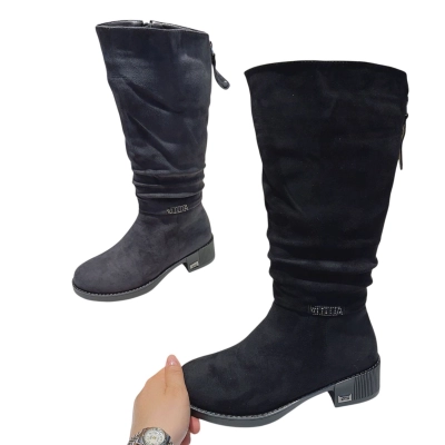 Сапоги женские зимние MOMOTARI искусственная замша H130 Сапоги женские зимние MOMOTARI искусственная замша H130