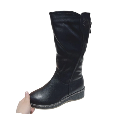 Сапоги женские батал зимние MOMOTARI искусственная кожа H012 Сапоги женские батал зимние MOMOTARI искусственная кожа H012