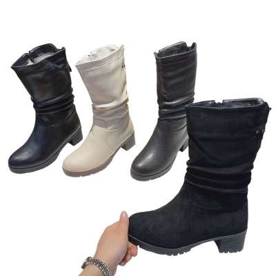 Сапоги женские зимние MOMOTARI искусственная кожа H8191 Сапоги женские зимние MOMOTARI искусственная кожа H8191