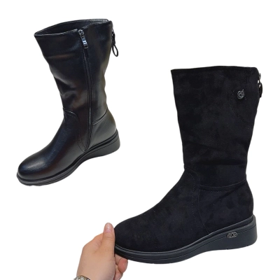 Сапоги женские зимние MOMOTARI искусственная кожа H072 Сапоги женские зимние MOMOTARI искусственная кожа H072