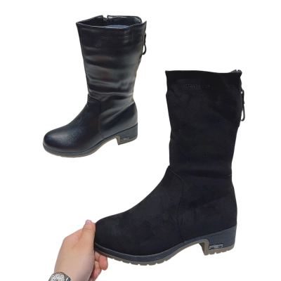 Сапоги женские зимние MOMOTARI искусственная кожа H03 Сапоги женские зимние MOMOTARI искусственная кожа H03