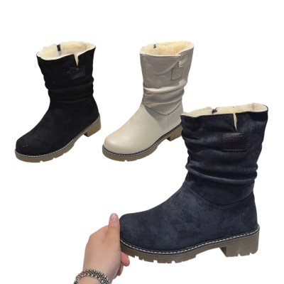 Сапоги женские зимние MOMOTARI искусственная замша H022 Сапоги женские зимние MOMOTARI искусственная замша H022