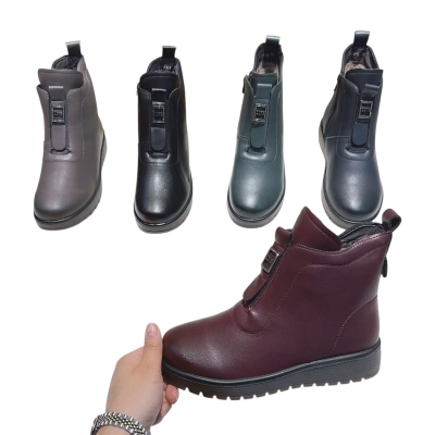 Ботинки женские зимние MOMOTARI искусственная кожа 8113 Ботинки женские зимние MOMOTARI искусственная кожа 8113