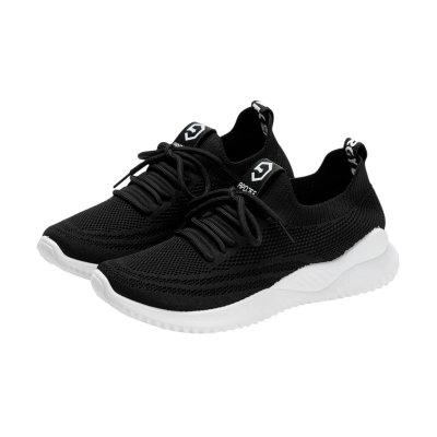 Кроссовки женские на лето APOJEE спорт текстильные черные В29-1 Кроссовки женские на лето APOJEE спорт текстильные черные В29-1