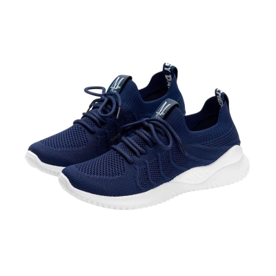 Кроссовки женские на лето APOJEE спорт текстильные синие В42-2 Кроссовки женские на лето APOJEE спорт текстильные синие В42-2