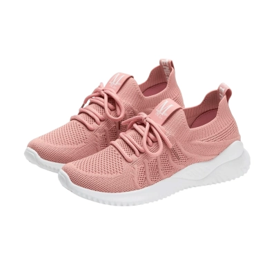 Кроссовки женские на лето APOJEE спорт текстильные розовые В42-7 Кроссовки женские на лето APOJEE спорт текстильные розовые В42-7