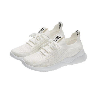 Кроссовки женские на лето APOJEE спорт текстильные белые В45-6 Кроссовки женские на лето APOJEE спорт текстильные белые В45-6