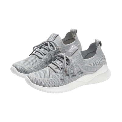 Кроссовки женские на лето APOJEE спорт текстильные серые В42-3 Кроссовки женские на лето APOJEE спорт текстильные серые В42-3