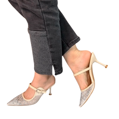 Туфли женские на лето OMILA искусственная кожа бежевые 2256-3 Туфли женские на лето OMILA искусственная кожа бежевые 2256-3