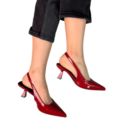 Туфли женские на лето OMILA искусственная лак кожа бордовые СМ6667-10 Туфли женские на лето OMILA искусственная лак кожа бордовые СМ6667-10