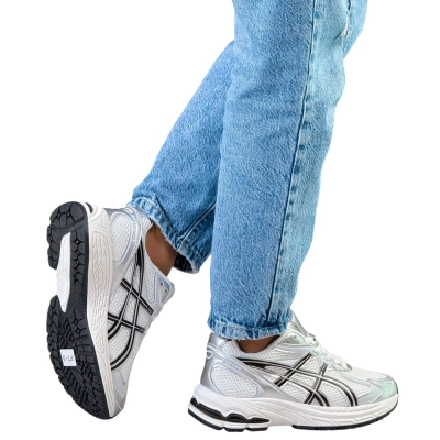 Кроссовки женские на лето LUTA спорт искусственная кожа серебристые F7-5 Кроссовки женские на лето LUTA спорт искусственная кожа серебристые F7-5