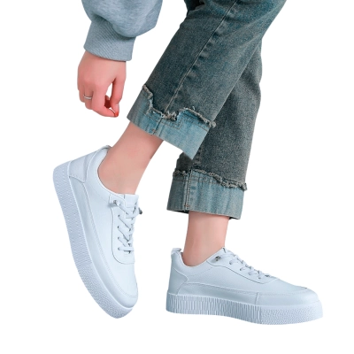 Кроссовки женские LUTA искусственная кожа белые Н213-2 Кроссовки женские LUTA искусственная кожа белые Н213-2