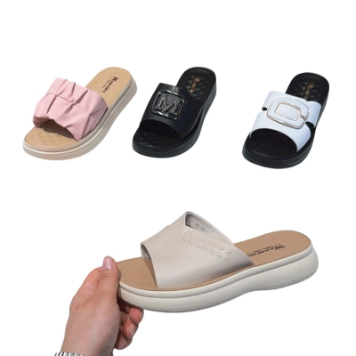 Шлепанцы женские MOMOTARI искусственная кожа ZK702 Шлепанцы женские MOMOTARI искусственная кожа ZK702