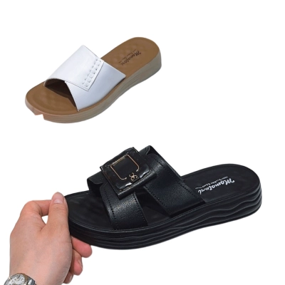 Шлепанцы женские на лето MOMOTARI искусственная кожа ZK709 Шлепанцы женские на лето MOMOTARI искусственная кожа ZK709