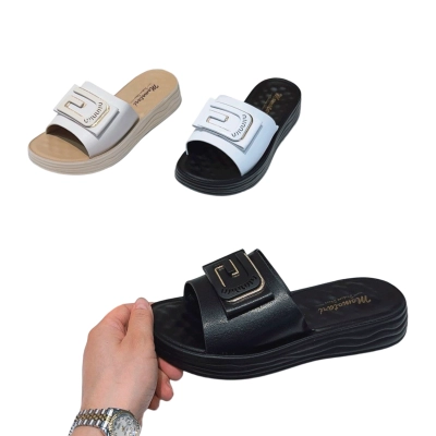 Шлепанцы женские на лето MOMOTARI искусственная кожа ZK701 Шлепанцы женские на лето MOMOTARI искусственная кожа ZK701