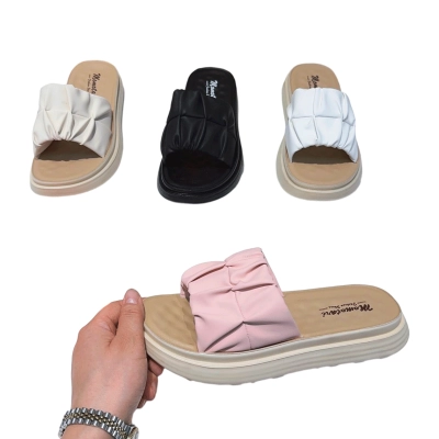 Шлепанцы женские на лето MOMOTARI искусственная кожа ZK602 Шлепанцы женские на лето MOMOTARI искусственная кожа ZK602