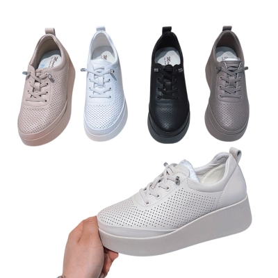 Кроссовки женские летние MOMOTARI натуральная кожа L69 Кроссовки женские летние MOMOTARI натуральная кожа L69