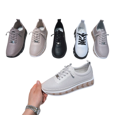 Кроссовки женские летние MOMOTARI натуральная кожа L59 Кроссовки женские летние MOMOTARI натуральная кожа L59