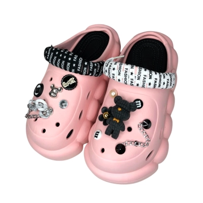 Сабо закрытые женские резиновые розовые 6048 Сабо закрытые женские резиновые розовые 6048