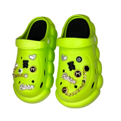 Сабо закрытые женские резиновые салатовые 6056 Сабо закрытые женские резиновые салатовые 6056