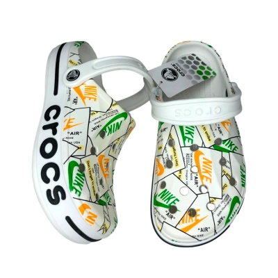 Сабо закрытые женские резиновые белые 6078 Сабо закрытые женские резиновые белые 6078