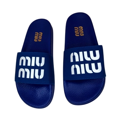 Шлепанцы женские резиновые с текстилем синие 6406 Шлепанцы женские резиновые с текстилем синие 6406