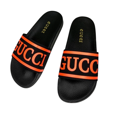 Шлепанцы женские резиновые с текстилем оранжевые 6431 Шлепанцы женские резиновые с текстилем оранжевые 6431