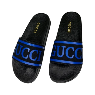 Шлепанцы женские резиновые с текстилем синие 6432 Шлепанцы женские резиновые с текстилем синие 6432