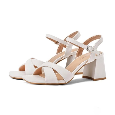 Босоножки женские SAIVVILA искусственная кожа белые J656-2 Босоножки женские SAIVVILA искусственная кожа белые J656-2