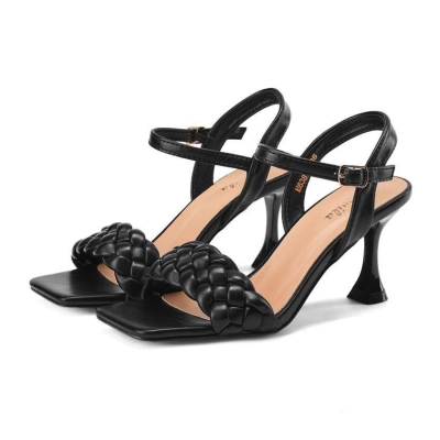 Босоножки женские SAIVVILA искусственная кожа черные М638-1 Босоножки женские SAIVVILA искусственная кожа черные М638-1