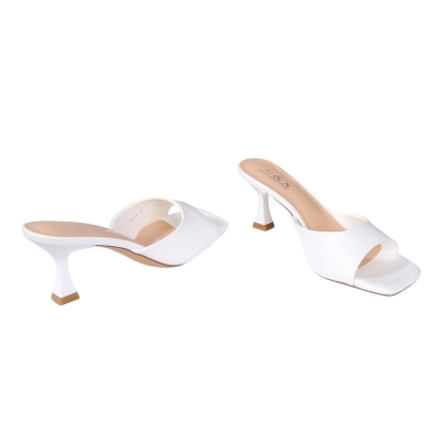 Мюли женские GUOQISONG G&S искусственная кожа белые 7337-2 Мюли женские GUOQISONG G&S искусственная кожа белые 7337-2