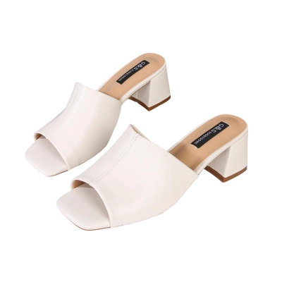 Сабо женские GUOQISONG G&S искусственная кожа молочные 1381-6 Сабо женские GUOQISONG G&S искусственная кожа молочные 1381-6