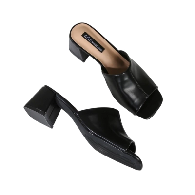 Сабо женские GUOQISONG G&S искусственная кожа черные 1381-5 Сабо женские GUOQISONG G&S искусственная кожа черные 1381-5