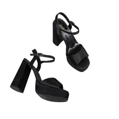 Босоножки женские GUOQISONG G&S искусственная кожа черные 888-21 Босоножки женские GUOQISONG G&S искусственная кожа черные 888-21