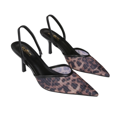 Туфли женские на лето GUOQISONG G&S искусственная кожа леопардовые HD52-3 Туфли женские на лето GUOQISONG G&S искусственная кожа леопардовые HD52-3