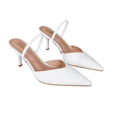 Туфли женские на лето GUOQISONG G&S искусственная кожа белые HD50-2 Туфли женские на лето GUOQISONG G&S искусственная кожа белые HD50-2