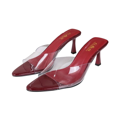 Мюли женские GUOQISONG G&S полимер бордовые HD26-6 Мюли женские GUOQISONG G&S полимер бордовые HD26-6