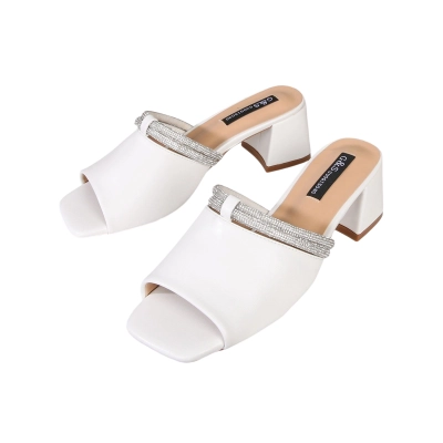 Сабо женские GUOQISONG G&S искусственная замша белые 1382-3 Сабо женские GUOQISONG G&S искусственная замша белые 1382-3