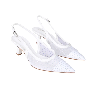 Туфли женские на лето GUOQISONG G&S сетка белые HD21-2 Туфли женские на лето GUOQISONG G&S сетка белые HD21-2