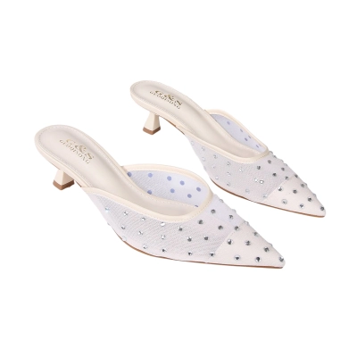 Туфли женские на лето GUOQISONG G&S сетка бежевые HD23-2 Туфли женские на лето GUOQISONG G&S сетка бежевые HD23-2