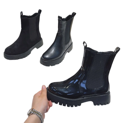 Ботинки женские челси демисезон MOMOTARI искусственная кожа AM07 Ботинки женские челси демисезон MOMOTARI искусственная кожа AM07