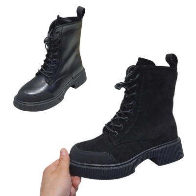 Ботинки женские демисезон MOMOTARI искусственная замша MR508 Ботинки женские демисезон MOMOTARI искусственная замша MR508