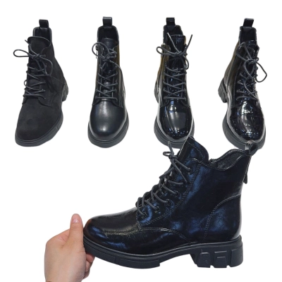 Ботинки женские демисезон MOMOTARI искусственная лак кожа CF03 Ботинки женские демисезон MOMOTARI искусственная лак кожа CF03