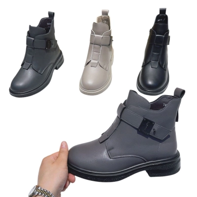 Ботинки женские демисезонные MOMOTARI искусственная кожа 7603 Ботинки женские демисезонные MOMOTARI искусственная кожа 7603